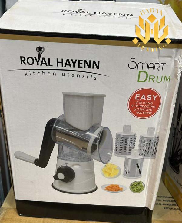 رنده دستی چرخشی چندکاره ROYAL HAYENN مدل Smart Drum